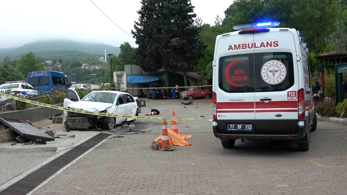 Yalova Bursa kara yolunda cipin karıştığı kazada 1 kişi öldü, 7 kişi yaralandı
