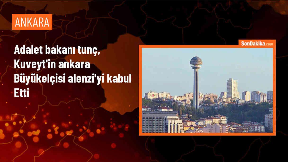 Adalet Bakanı Yılmaz Tunç, Kuveyt Büyükelçisi\'ni kabul etti