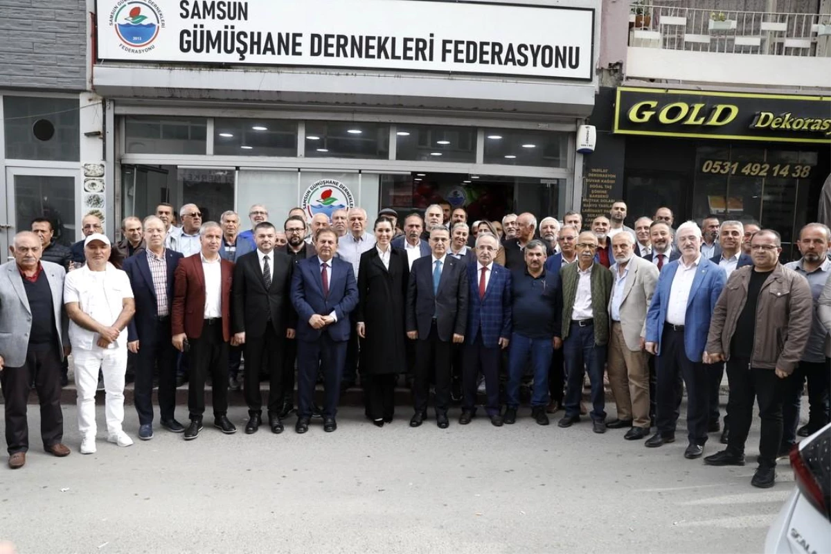 İlkadım Belediye Başkanı İhsan Kurnaz Hemşehri Derneklerini Ziyaret Etti