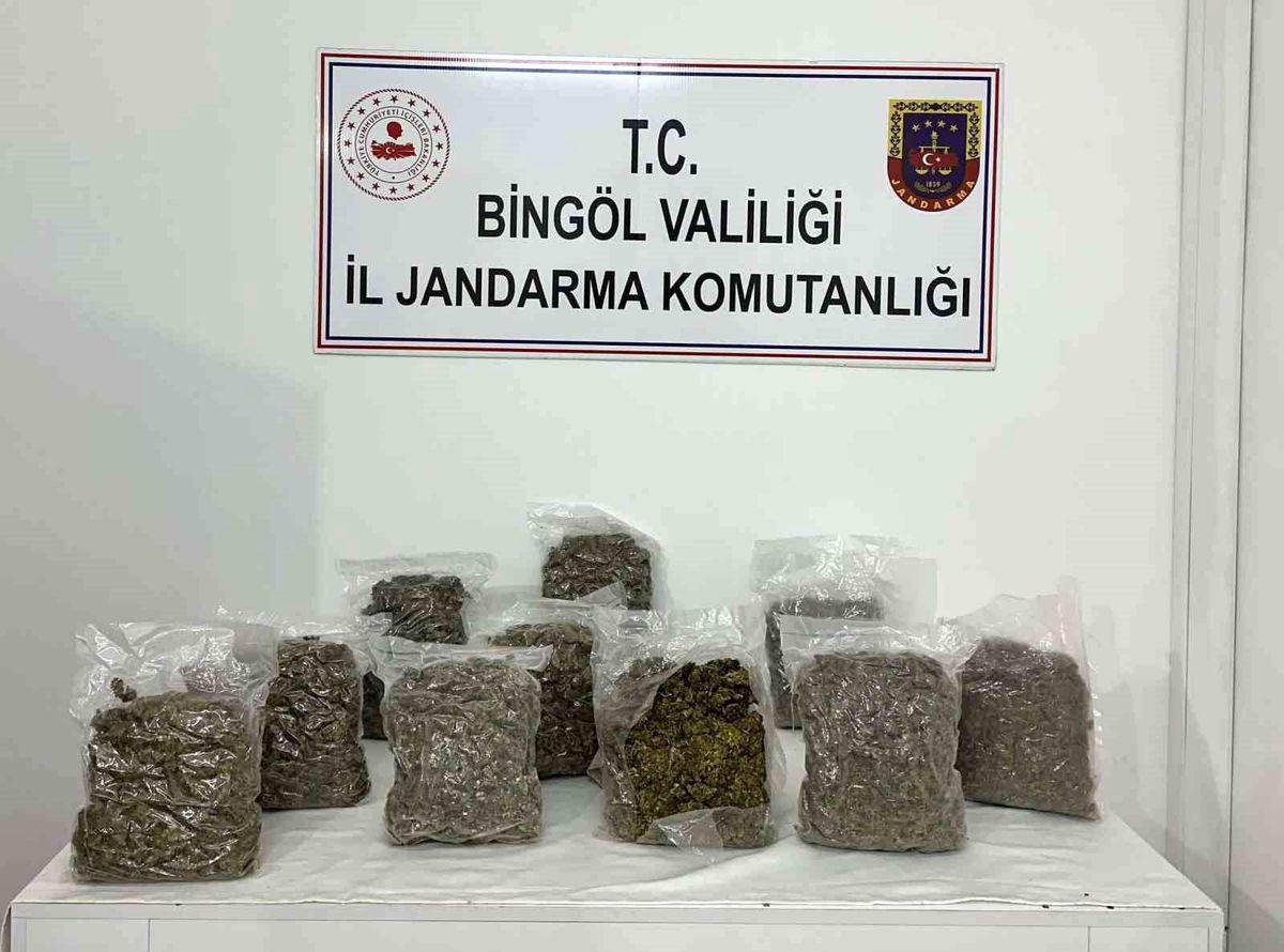 Bingöl\'de 5 Kilo Kubar Esrar Ele Geçirildi, 2 Kişi Gözaltına Alındı