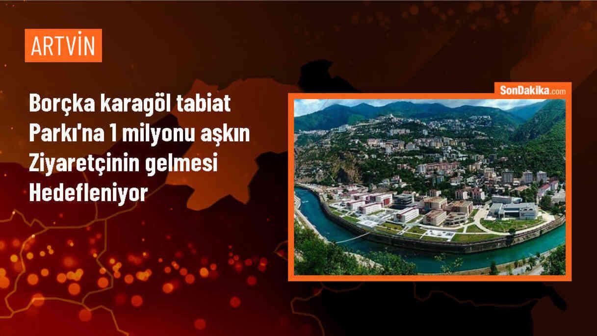 Artvin Borçka Karagöl Tabiat Parkı\'nda Ziyaretçi Rekoru