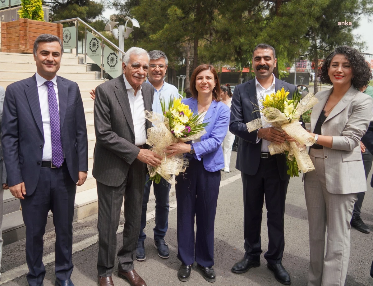 Diyarbakır Büyükşehir Belediye Başkanı Ayşe Serra Bucak Küçük, Mardin ve Van Büyükşehir Belediye Başkanlarını ağırladı