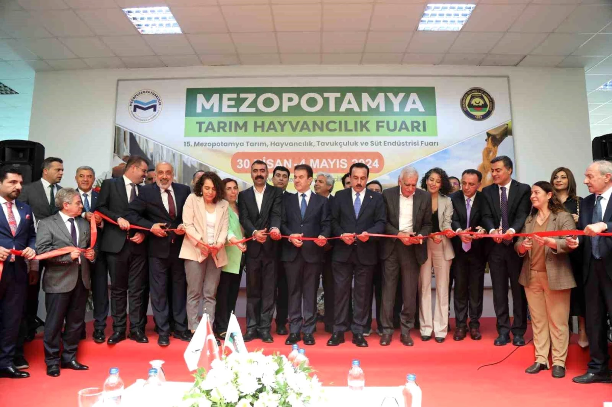 Diyarbakır\'da 15. Mezopotamya Tarım ve Hayvancılık Fuarı Açıldı