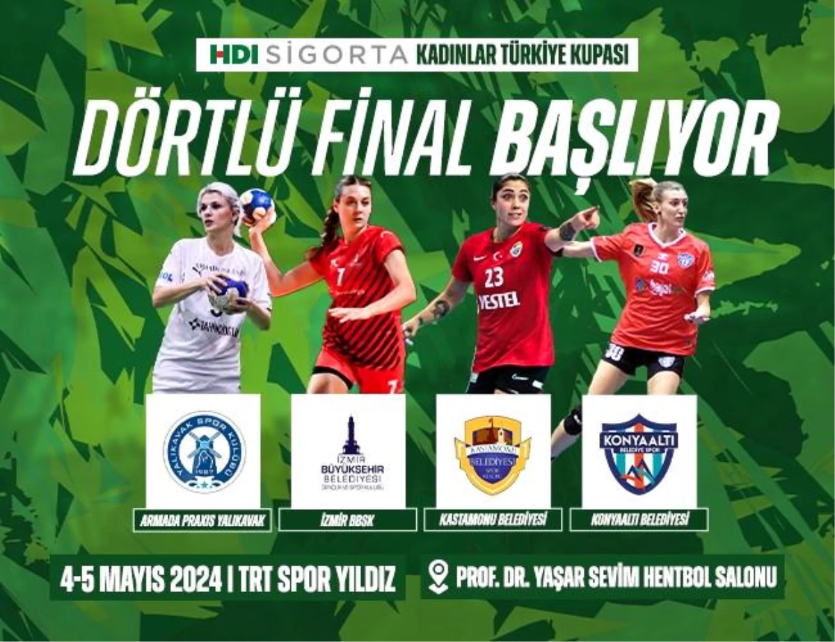 HDI Sigorta Kadınlar Türkiye Kupası Dörtlü Final Maçları Belli Oldu