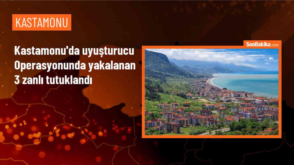 Kastamonu\'da Uyuşturucu Operasyonunda Gözaltına Alınan Muhtar ve 2 Zanlı Tutuklandı