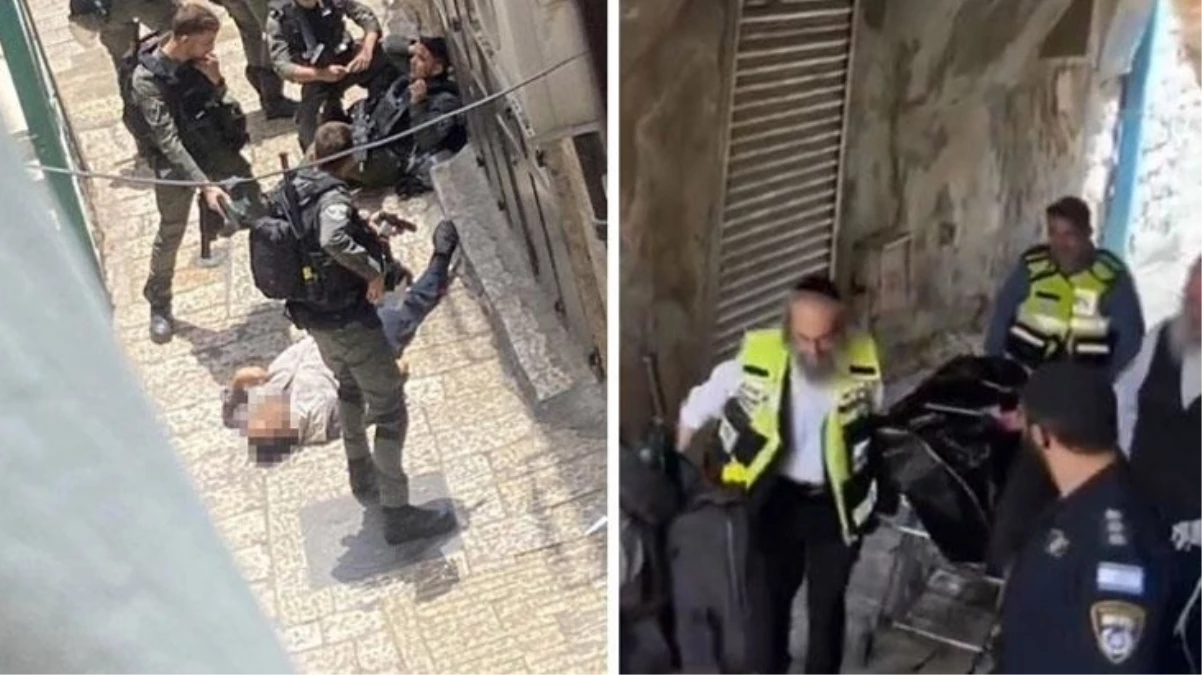 Kudüs\'te İsrail polisine bıçaklı saldırı düzenleyen Türk vatandaşı öldürüldü