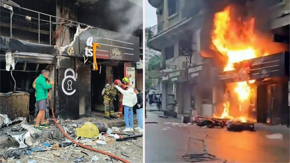 Lübnan\'da pizza restoranında patlama: 8 ölü, 2 yaralı