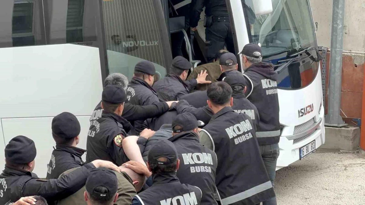 Bursa\'da yapılan operasyonda organize suç örgütü çökertildi