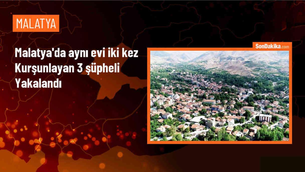 Malatya\'da tabancayla bir eve iki kez silahlı saldırı: 3 şüpheli gözaltına alındı