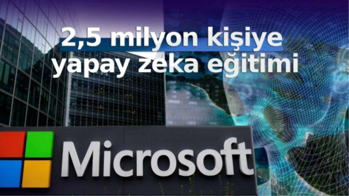 Microsoft, Endonezya\'ya yapay zeka için dev yatırım yapacak