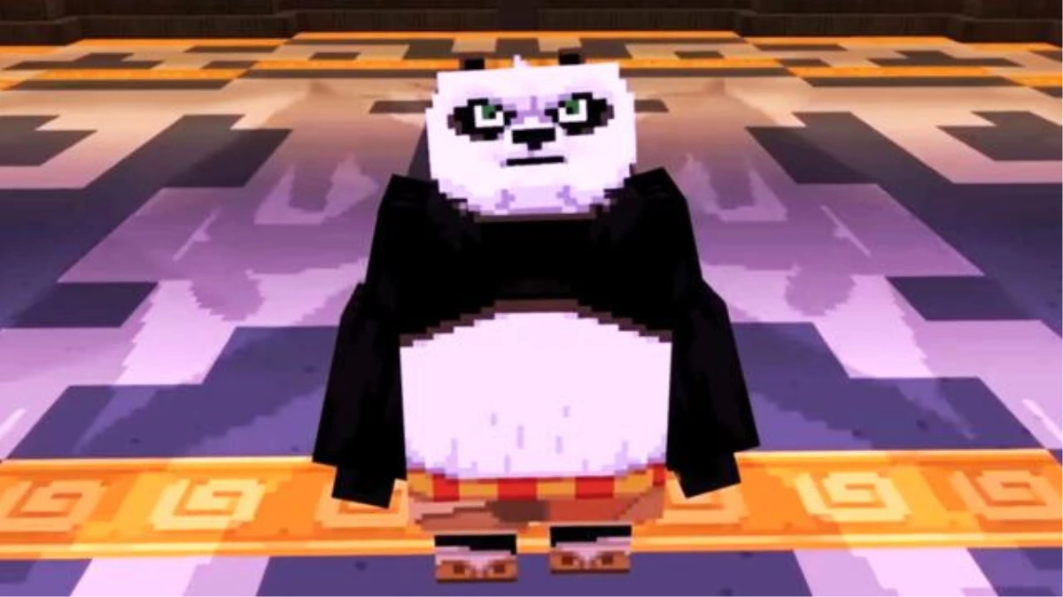 Minecraft, Kung Fu Panda ile işbirliği yapıyor