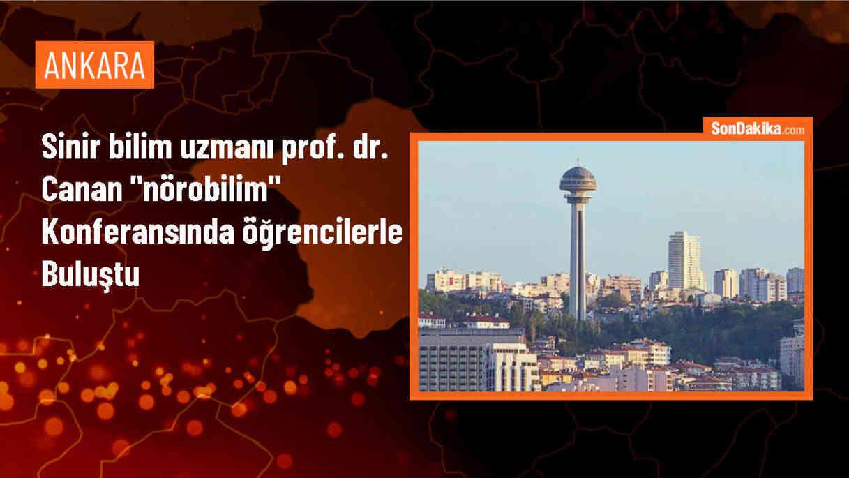 Prof. Dr. Sinan Canan, Ankara Yıldırım Beyazıt Üniversitesi öğrencileriyle \'Nörobilim\' konferansında buluştu