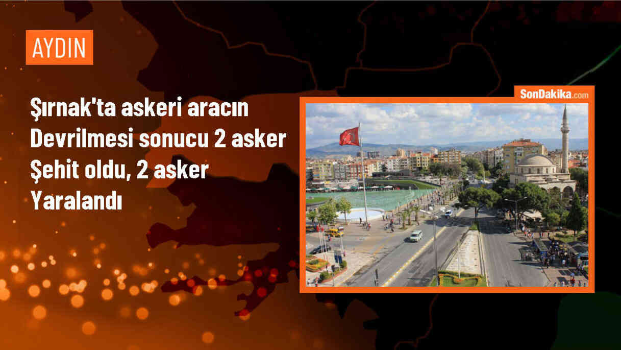 Şırnak\'ta askeri araç devrildi: 2 asker şehit, 2 asker yaralı