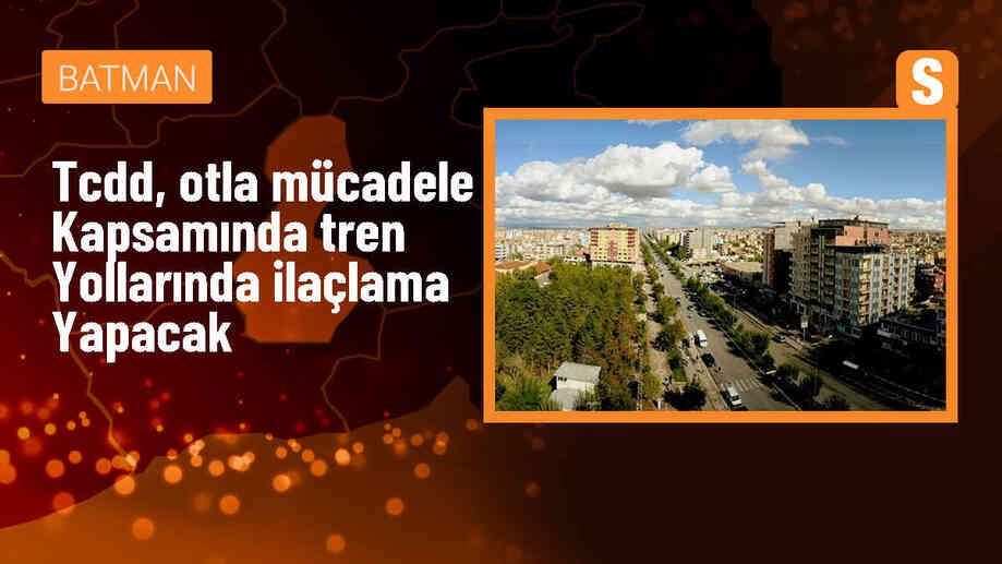 TCDD, gar ve istasyonlarda otla mücadele için ilaçlama yapacak