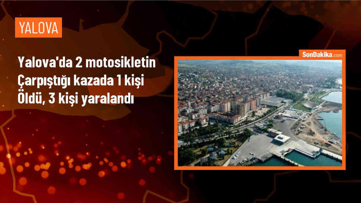 Yalova\'da Motosiklet Kazası: 1 Ölü, 3 Yaralı