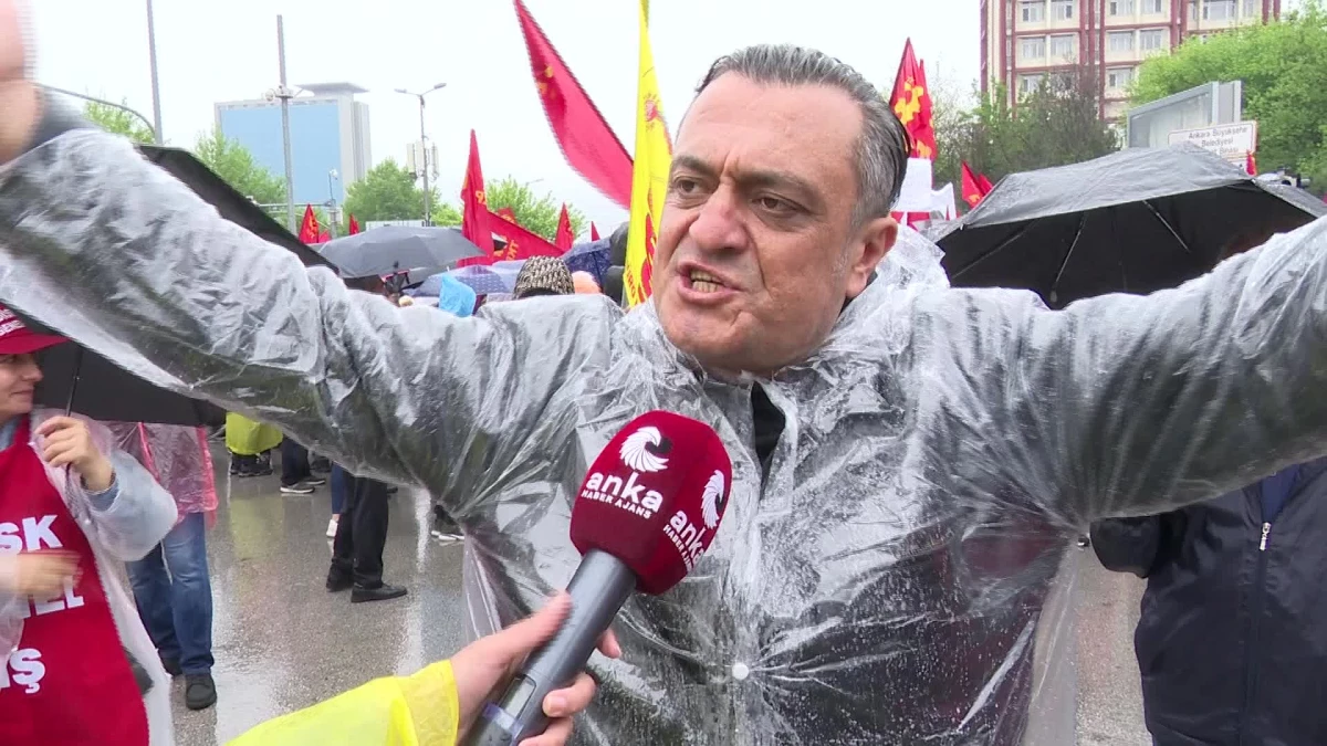 Ankara\'da 1 Mayıs Tandoğan\'da Kutlandı... "Taksim Emekçilerindir, Hiçbir Şekilde Emekçilere Kapatılamaz"