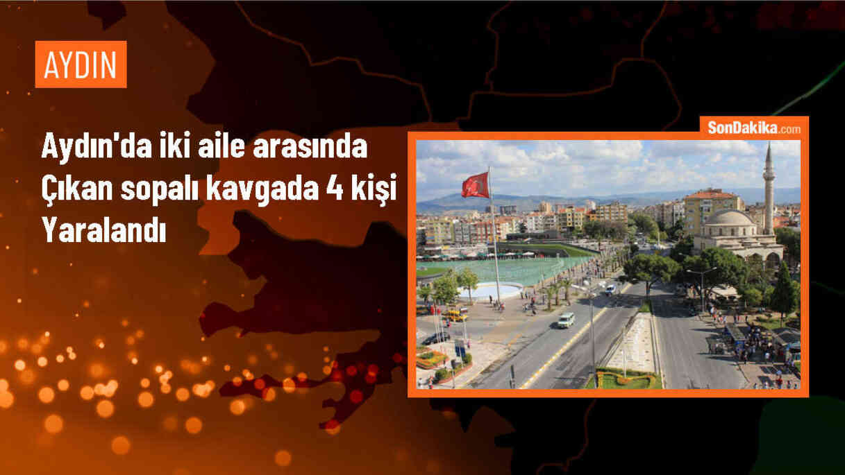 Aydın\'da çıkan kavgada 4 kişi yaralandı, 6 kişi gözaltına alındı