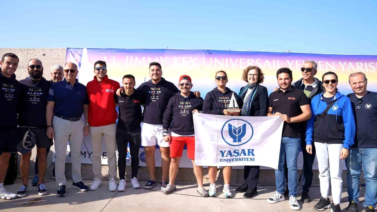 Yaşar Üniversitesi Yelken Takımı, Jimmy Key Universail Yelken Yarışları'nda birinci oldu