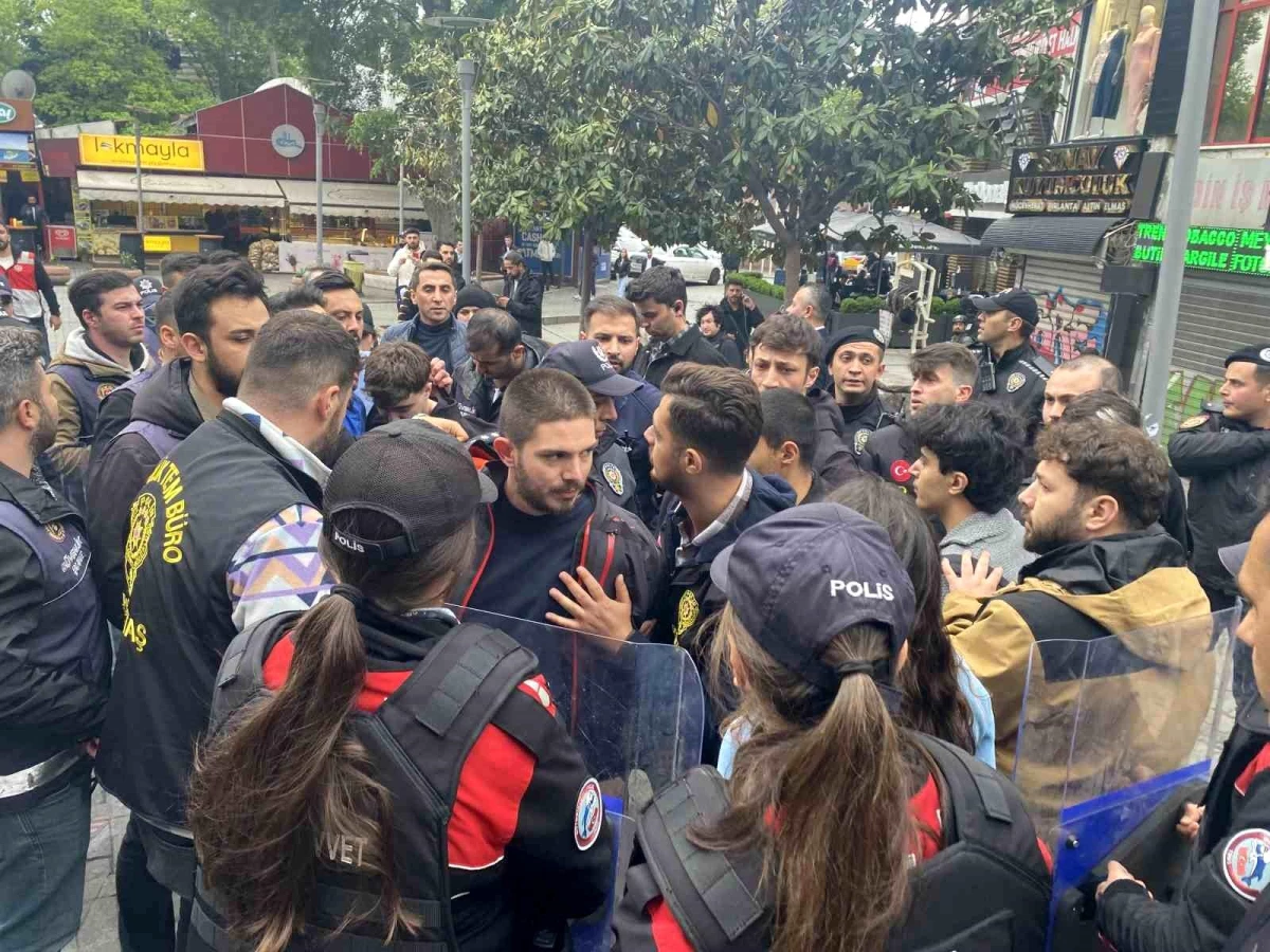1 Mayıs\'ta Beşiktaş Çarşı\'da eylem yapmak isteyen 6 kişi gözaltına alındı