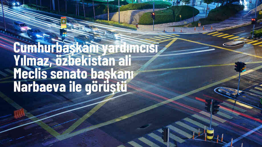 Cumhurbaşkanı Yardımcısı Cevdet Yılmaz, Özbekistan Ali Meclis Senato Başkanı ile Görüştü