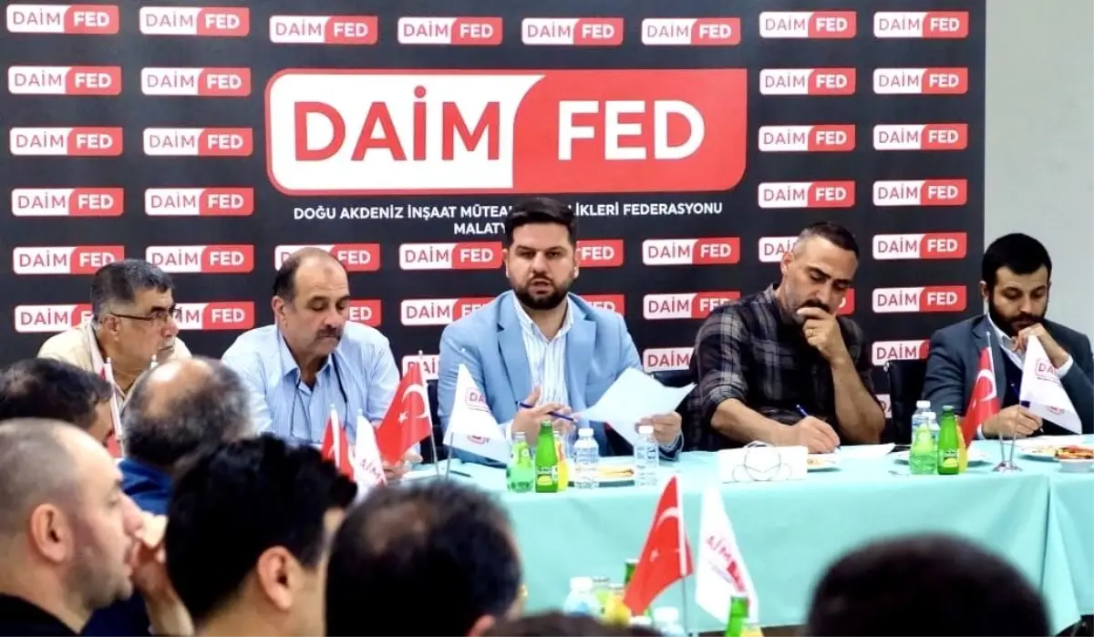 DAİMFED Malatya Şubesi İlk Toplantısını Gerçekleştirdi