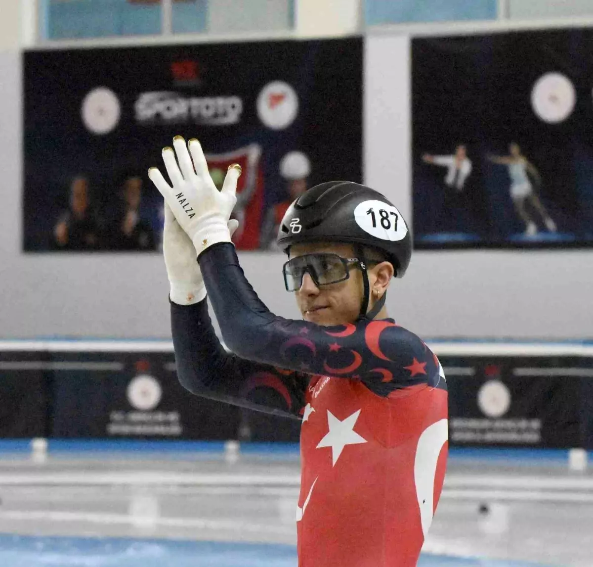 Furkan Akar, Short Track Türkiye Şampiyonası\'nda birincilik elde etti