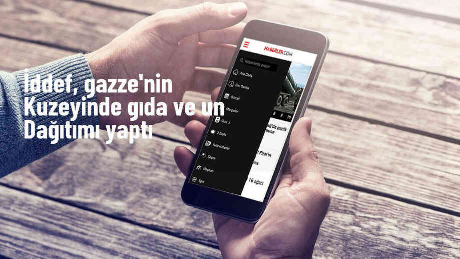 İDDEF Gazze\'ye Gıda Yardımı Yaptı