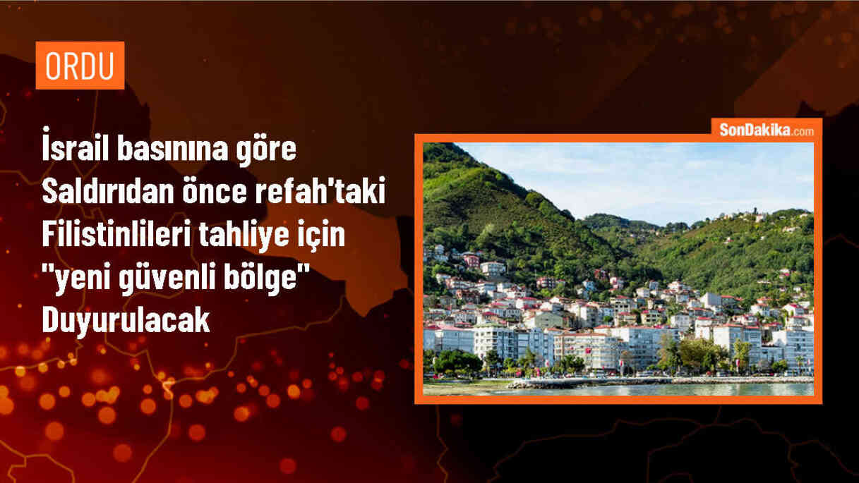 İsrail ordusu, Refah\'a kara saldırısı için yeni bir güvenli bölge açıklayacak