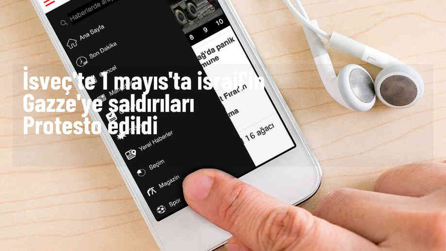 Stockholm\'de Filistin\'e Destek Gösterisi: İsrail\'in Gazze\'ye Saldırıları Protesto Edildi