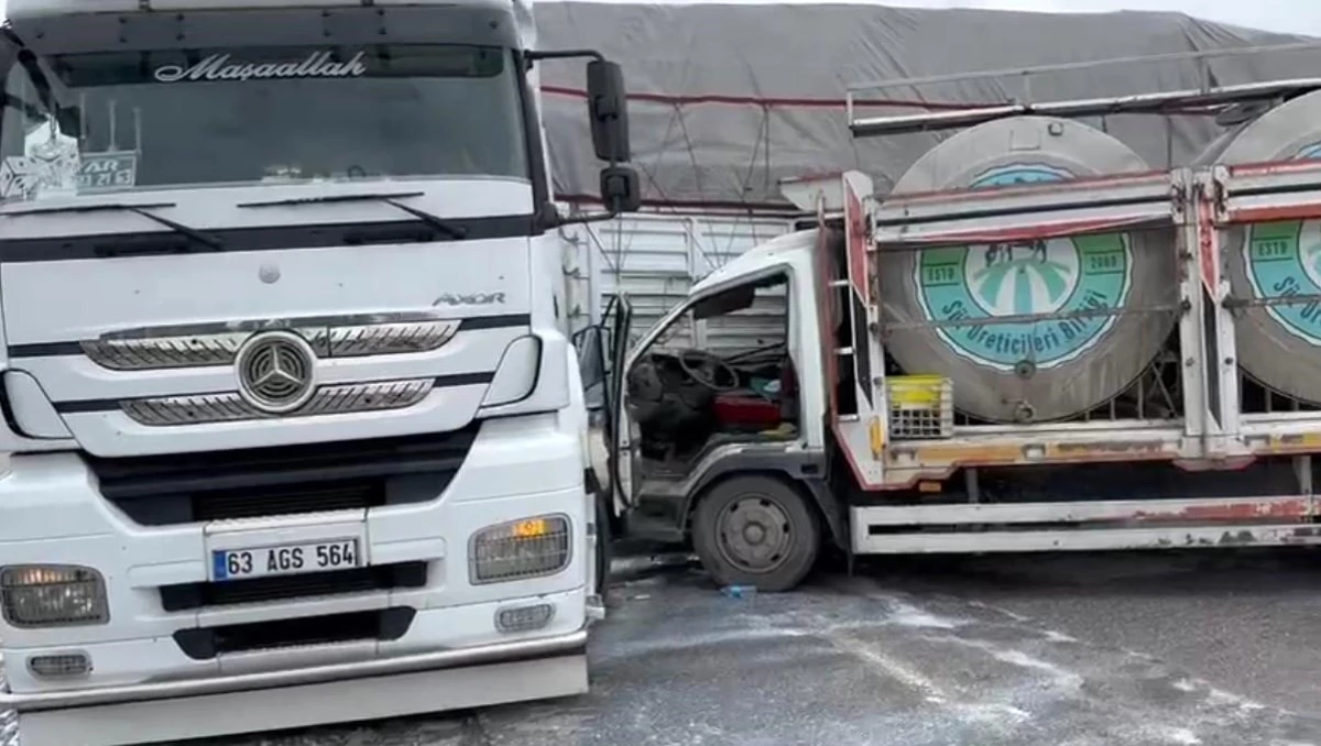 Konya\'da trafik kazası: 1 kişi yaralandı