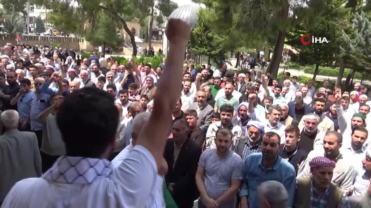 Kudüs\'te öldürülen Şanlıurfalı imam için gıyabi cenaze namazı kılındı