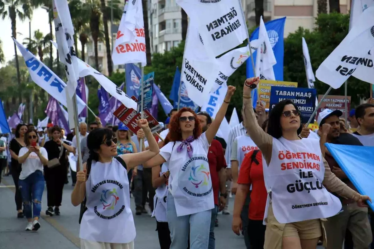 Mersin\'de 1 Mayıs Emek ve Dayanışma Günü Kutlandı