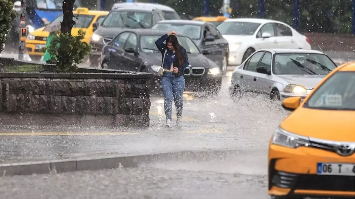 Meteoroloji\'den 34 il için gök gürültülü sağanak uyarısı