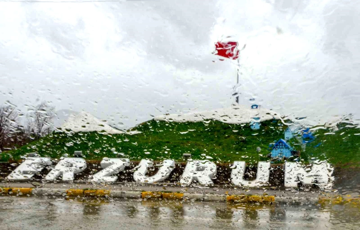 Erzurum ve çevresinde 5 gün boyunca yağışlı hava bekleniyor