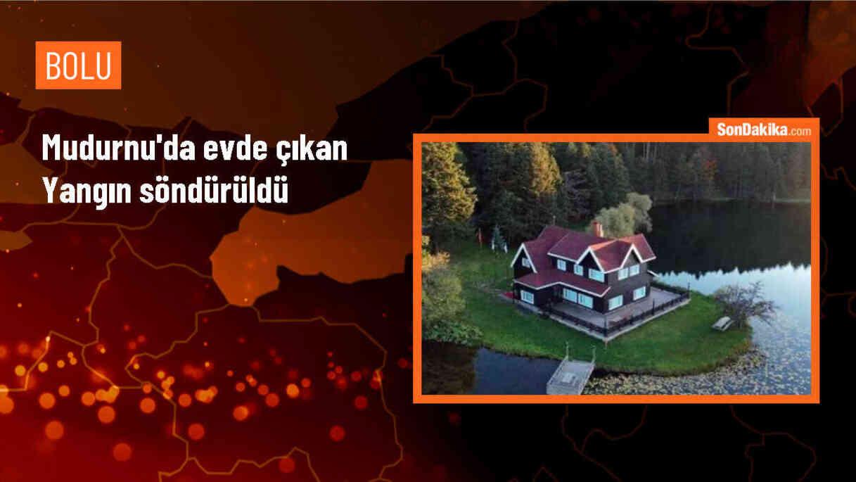 Mudurnu\'da bir evde çıkan yangın itfaiye ekiplerince söndürüldü