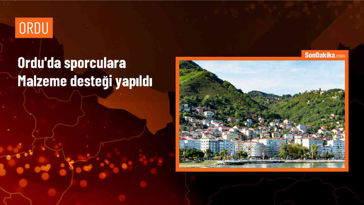Gençlik ve Spor Bakanlığı, Altınordu Durugöl Spor Kompleksi\'nde Sporcu Eğitim Merkezi\'ne malzeme desteği sağladı