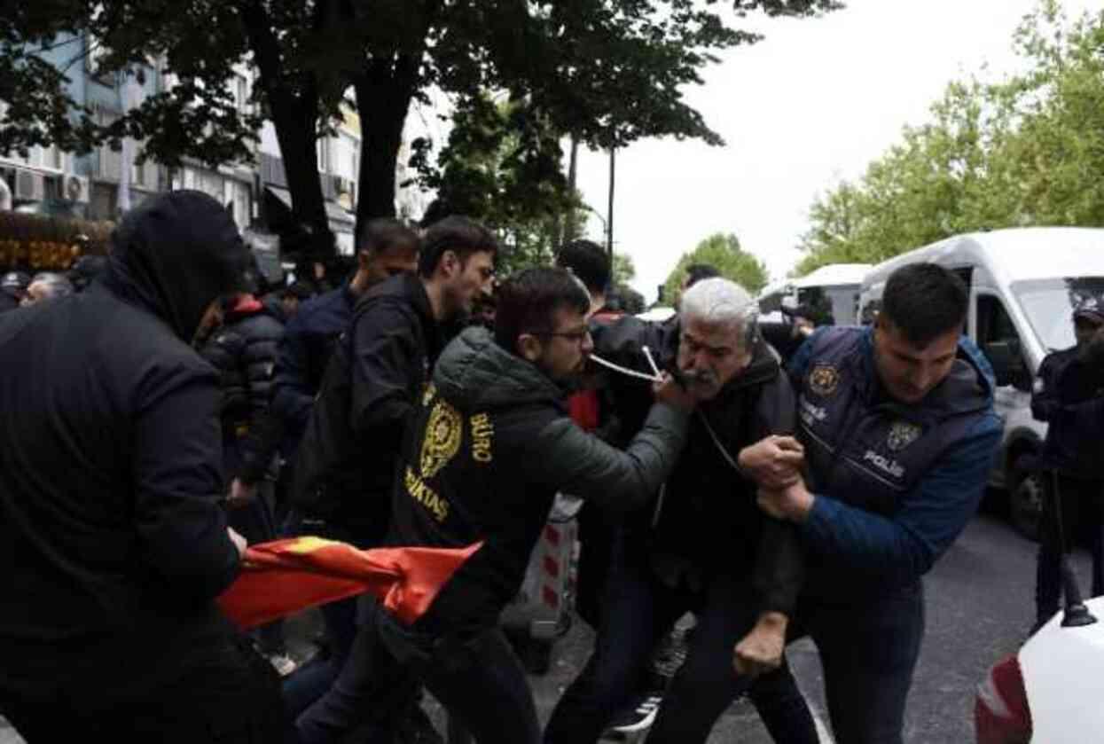 Taksim'e yürümek isteyen gruplara polis müdahalesi! Çok sayıda kişi gözaltına alındı