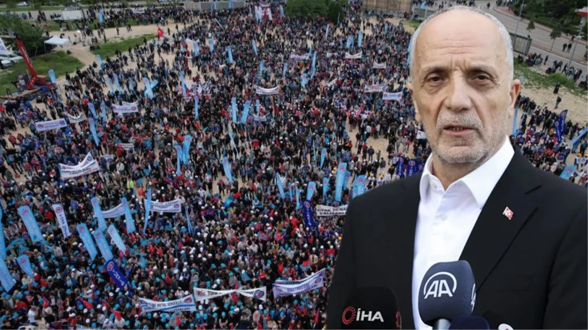 TÜRK-İŞ Başkanı Atalay\'dan iktidara grev resti: Türkiye\'yi durdururuz, otururuz kalkmayız bir daha