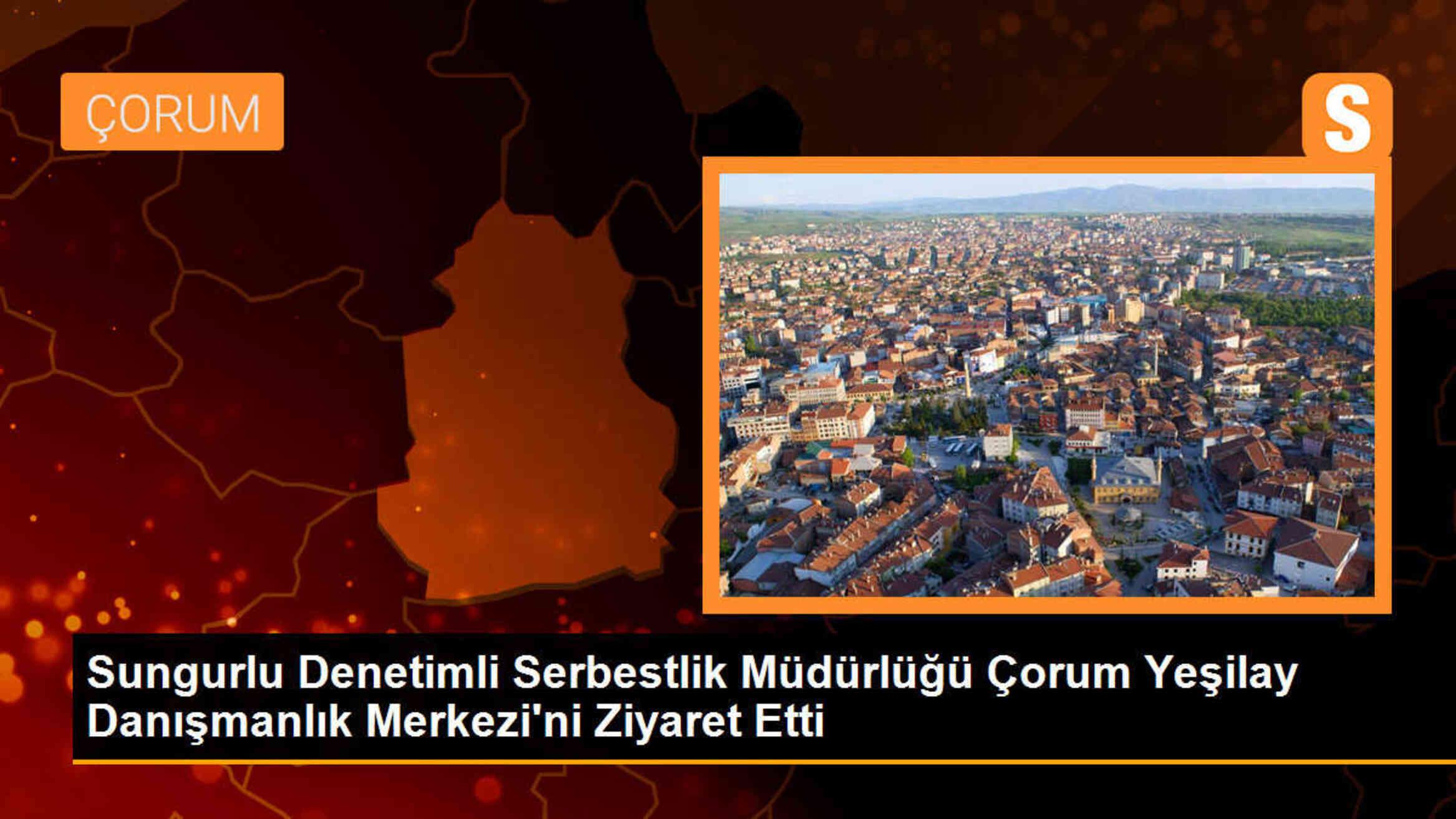 Sungurlu Denetimli Serbestlik Müdürlüğü ile Çorum Yeşilay Danışmanlık Merkezi Arasında İşbirliği Protokolü İmzalandı