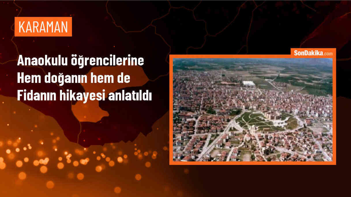 Kastamonu\'da Anaokulu Öğrencilerine Fidan Yetiştirme Etkinliği