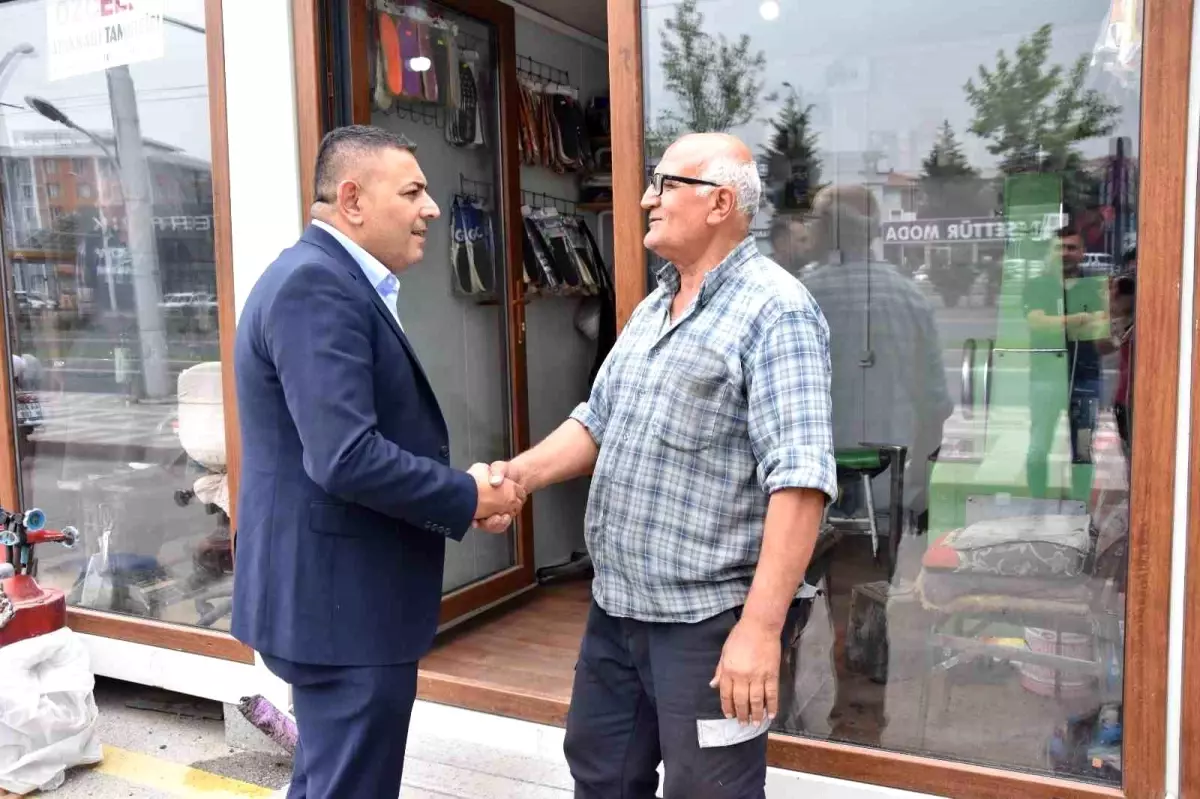 MTSO Başkanı Sadıkoğlu, Mısır Çarşısı esnafını ziyaret etti