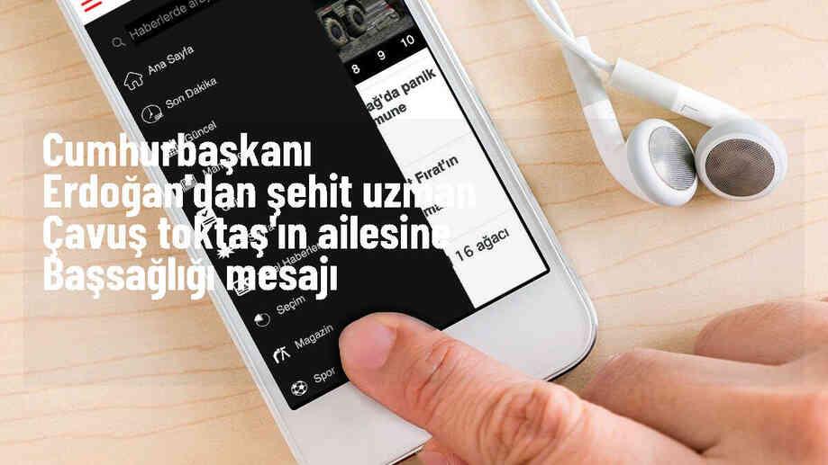 Cumhurbaşkanı Erdoğan, şehit Piyade Uzman Çavuş Sait Toktaş\'ın ailesine başsağlığı mesajı gönderdi