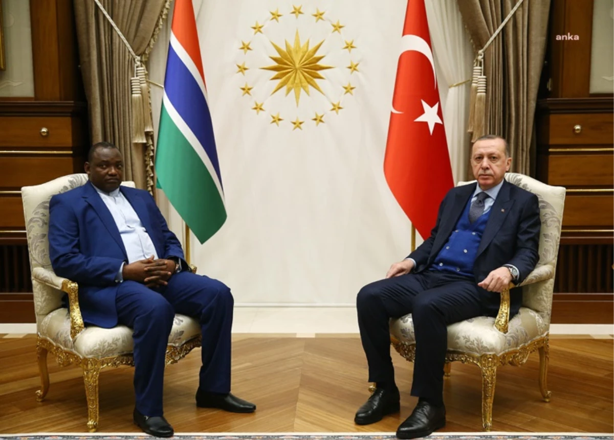 Cumhurbaşkanı Erdoğan, Gambiya Cumhurbaşkanı Barrow ile telefon görüşmesi yaptı
