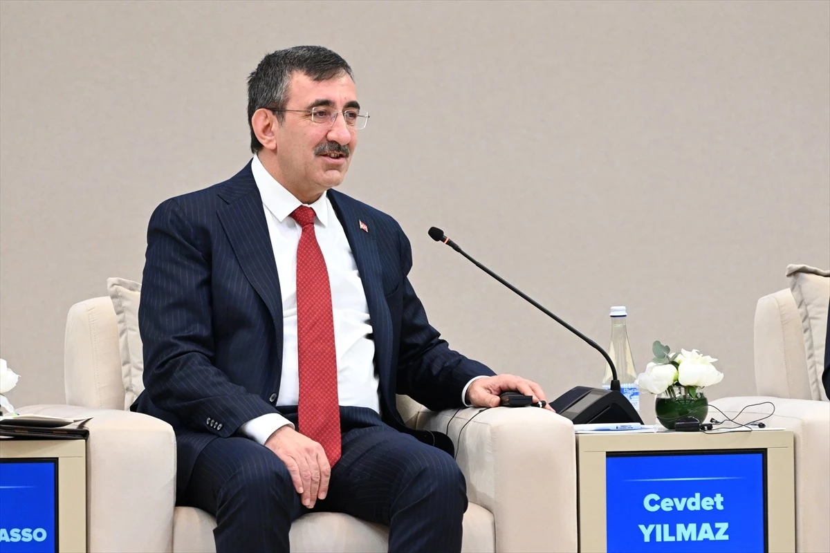 Cumhurbaşkanı Yardımcısı Cevdet Yılmaz, Taşkent Uluslararası Yatırım Forumu\'na katıldı