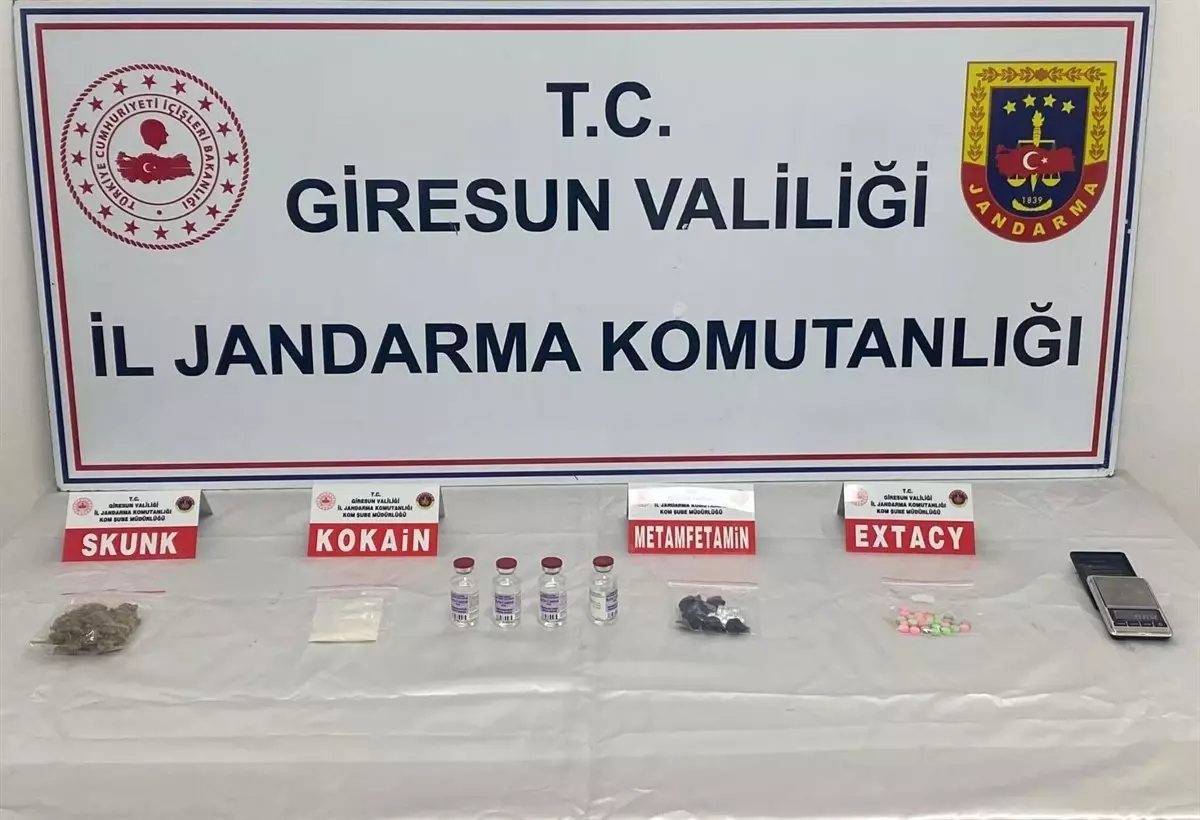 Giresun Bulancak\'ta Uyuşturucu Operasyonunda 2 Şüpheli Tutuklandı