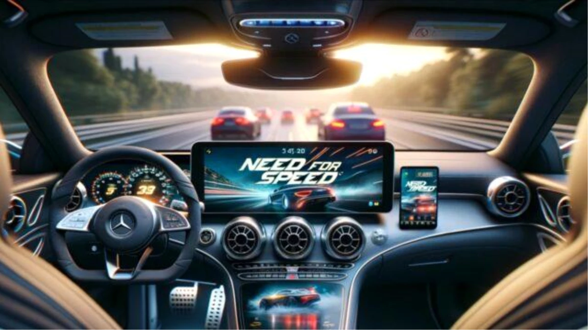 Mercedes, Need for Speed Mobile\'ı kokpite taşıyor