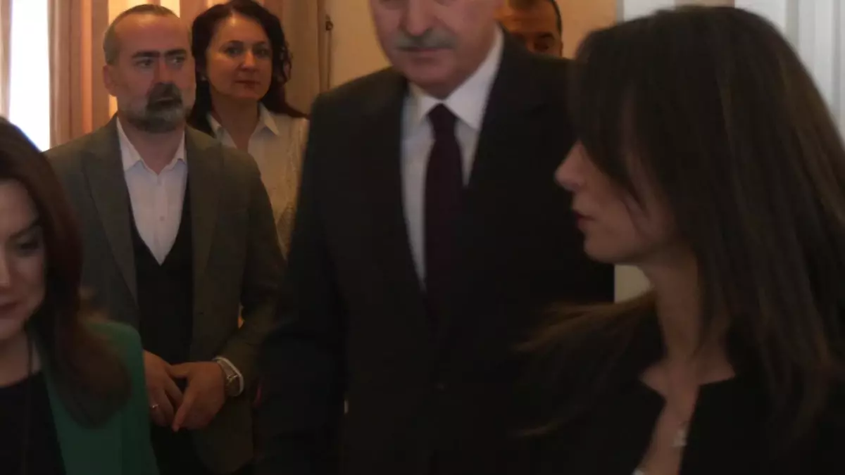 TBMM Başkanı Numan Kurtulmuş, DEM Parti\'ye ziyaret gerçekleştirdi