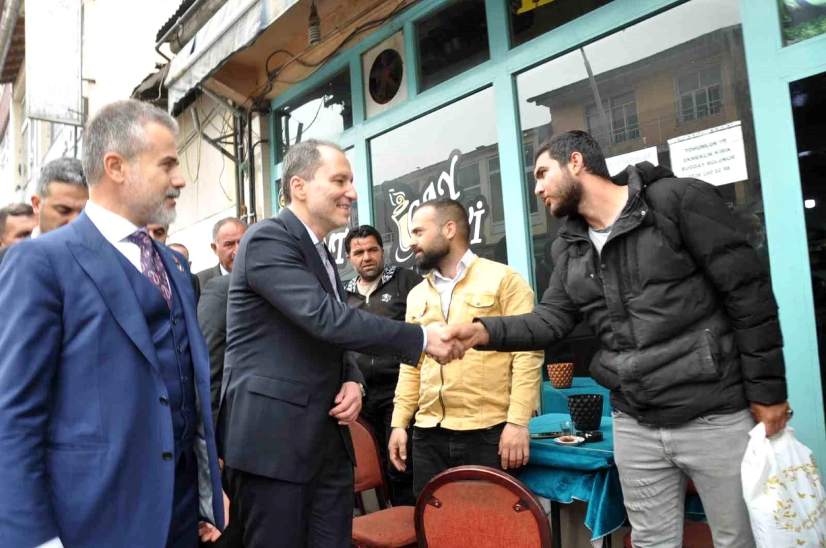 Fatih Erbakan, Eleşkirt\'te Teşekkür Ziyaretinde Bulundu