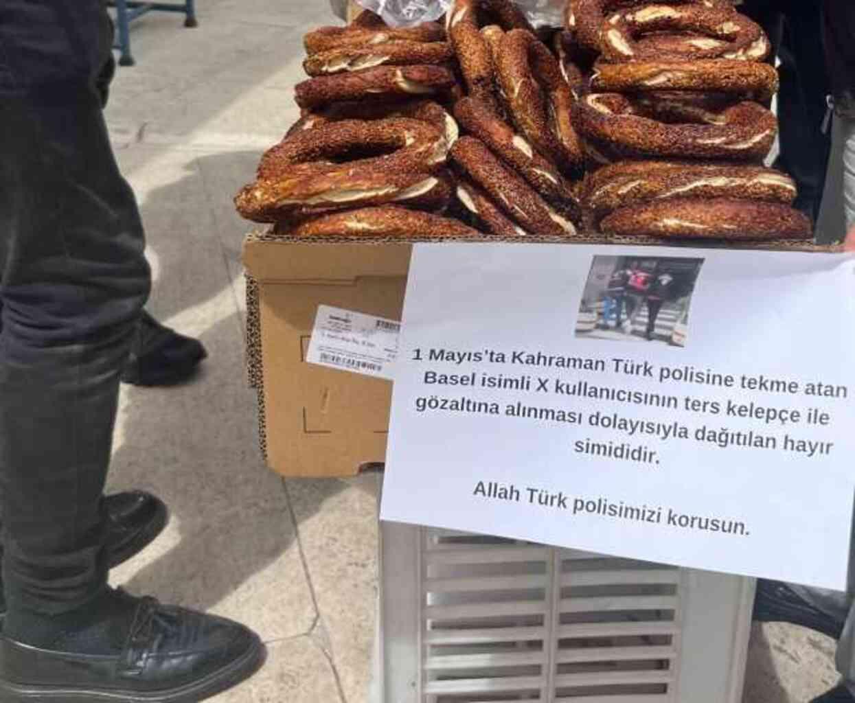 1 Mayıs'ta polis kalkanlarını tekmeleyen sosyal medya fenomenine gözaltı