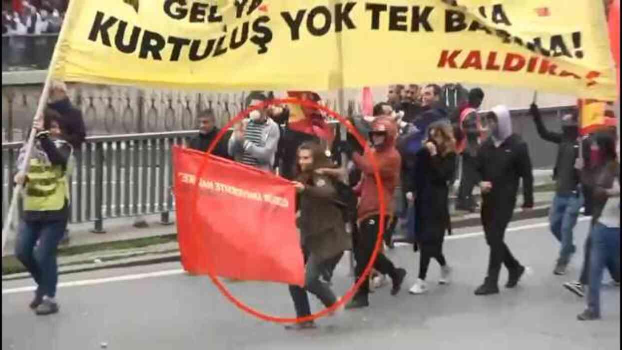 1 Mayıs'ta polise damacanayla vuran kadın da gözaltına alındı